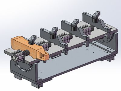 Centro de Mecanizado CNC para Espigado y Escopleado, MSK4322